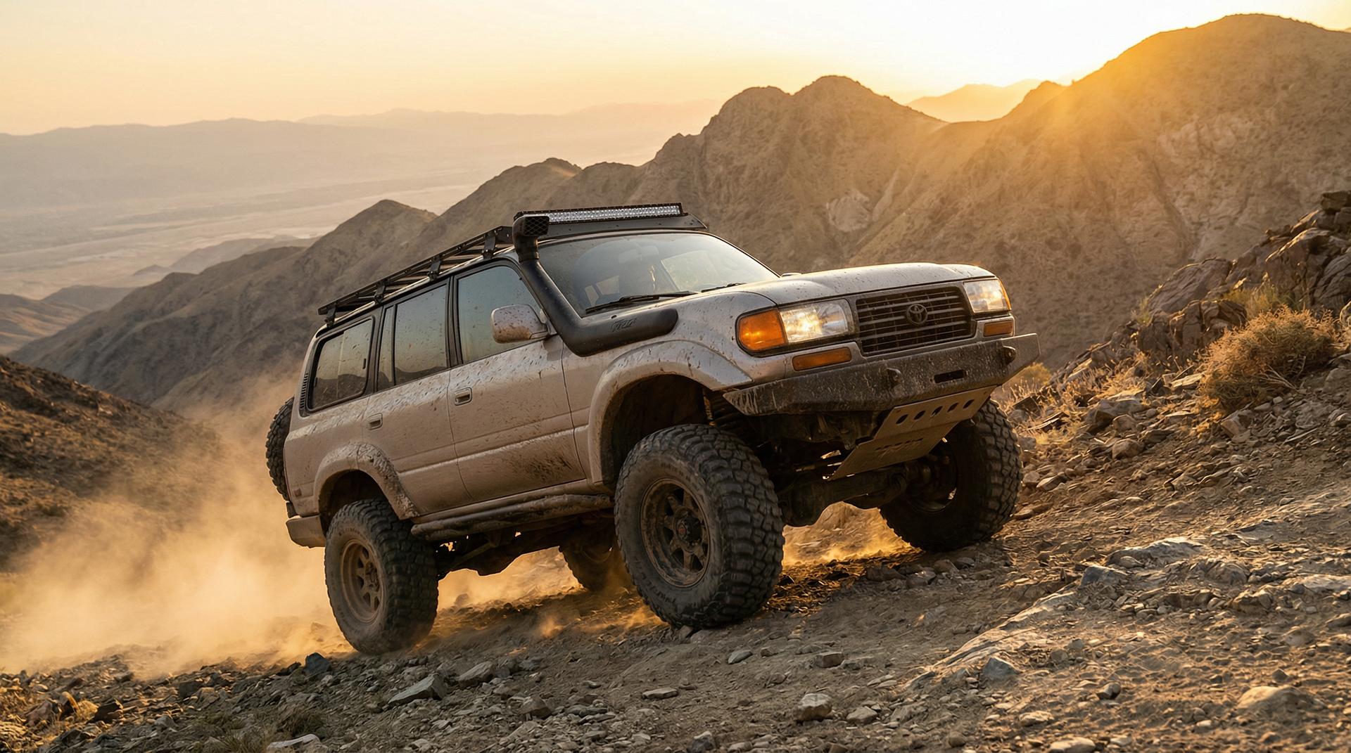 网红主播越野车改装视频